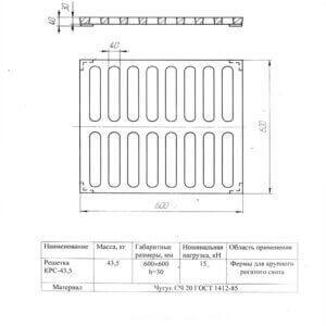 Решетка 600х600 Решетка 600х600